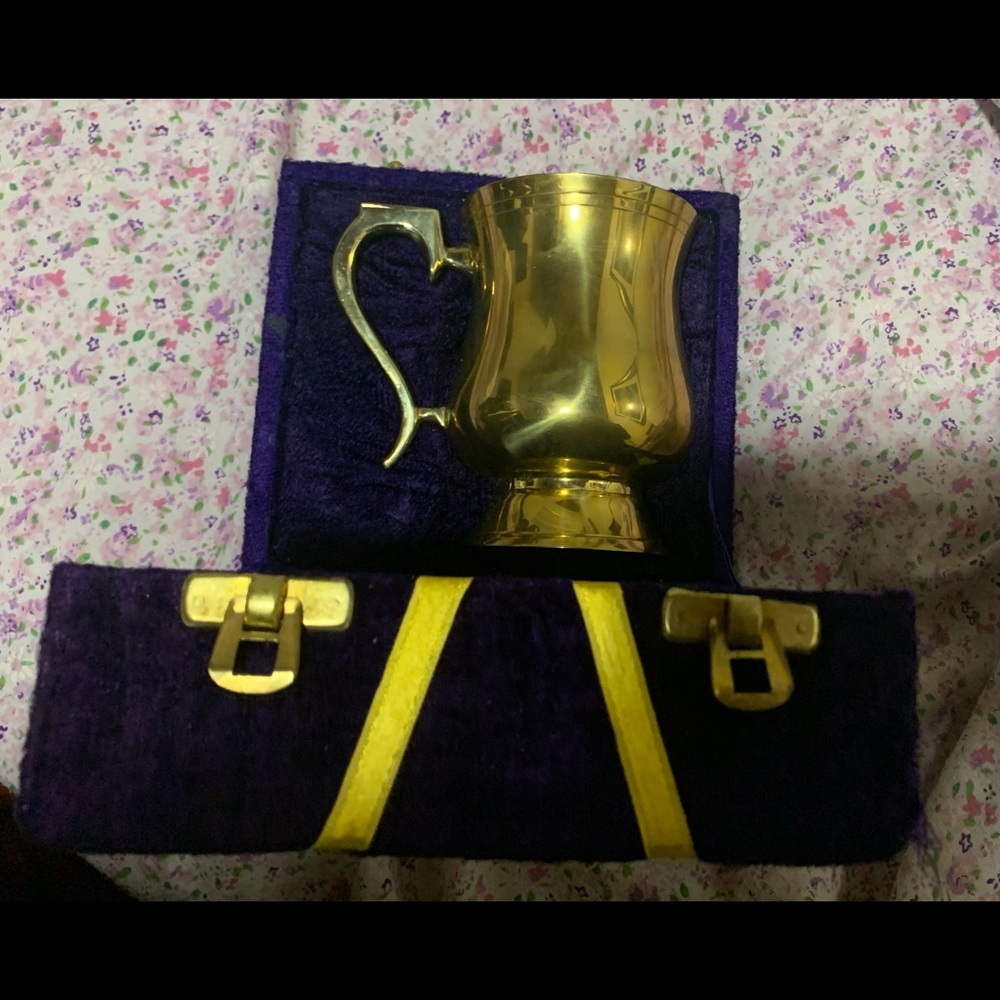 Solid brass Cup